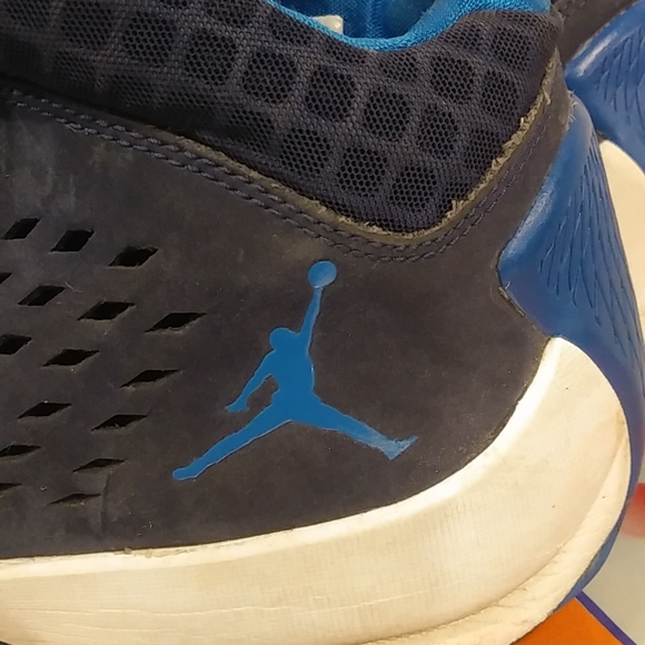 Jordans flight speed blue shoe well loved - Picture 6 of 8